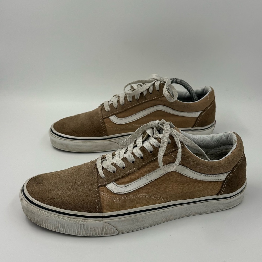 Beige Vans old skool men’s 10.5